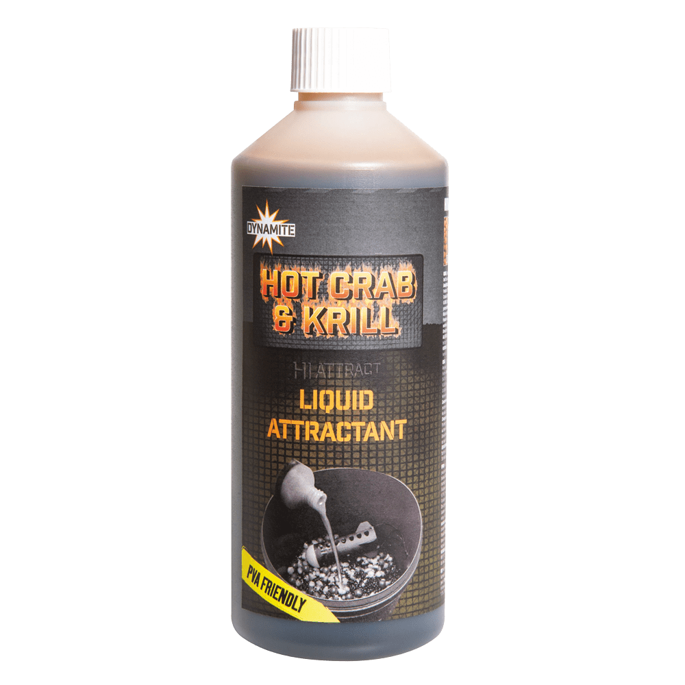 Dynamite Baits Hot Crab & Krill Liquid Attractant 500ml