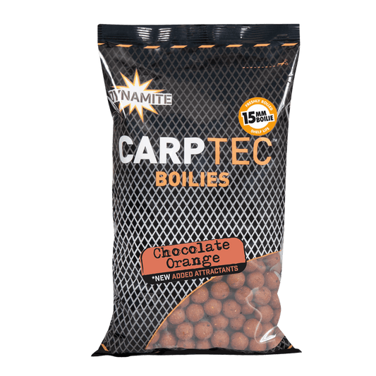 Dynamite Baits Carp-Tec Chocolate Orange - 15mm Boilie 900g